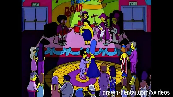 Laat Simpsons Porn - Marge and Artie afterparty nieuwe films zien