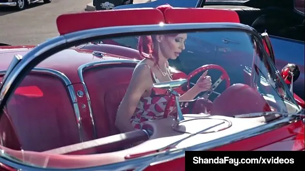 Show Hot Housewife Shanda Fay attends a Car Show which makes her Wet & Horny so she gets A Hot Rod of her own in her Mouth & Down her Throat! Full Video & Shanda Fay Live new Movies
