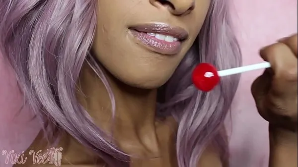 Vis Longue Long Tongue Mouth Fetish Lollipop FULL VIDEO nye film