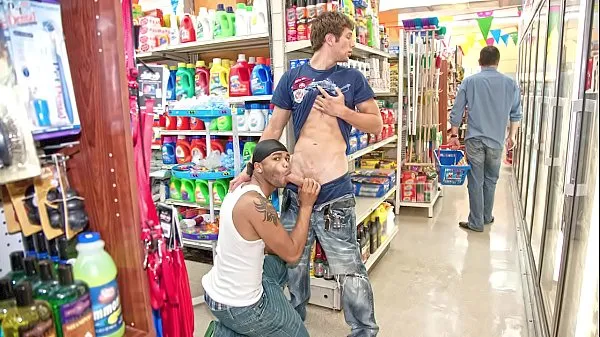 Show GAYWIRE - Spencer Fox Pounds Thug Ass In Public Market, No Shame new Movies