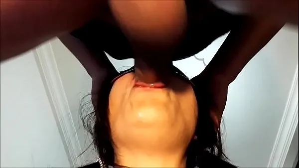 Show Amateur face fucked with cum in mouth new Movies