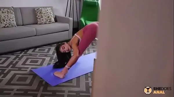 Show Tight Yoga Pants Anal Fuck With Petite Latina Emily Willis | SheDoesAnal Full Video new Movies