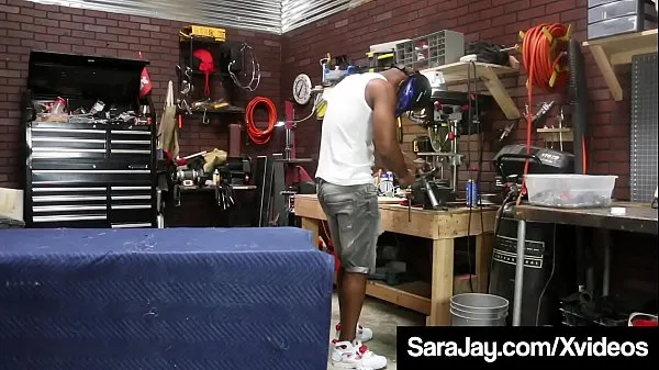Show PAWG Milf Queen, Sara Jay, has to open sesame for a big black cock mechanic to pay for her car repair in this greasy dirty auto shop fuck clip ! Full Video & Sara Jay Live new Movies