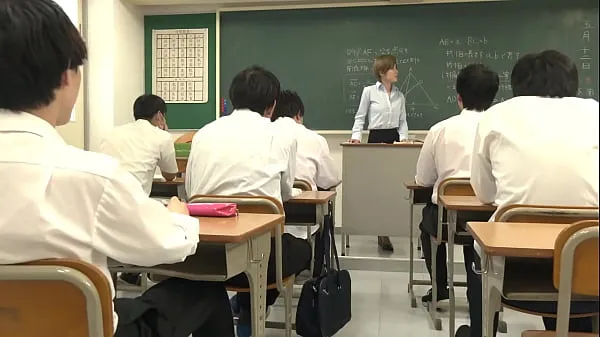 Insegnante sposata Mio Kimishima che si bagna 10 volte in una lezione di sborra senza voce
