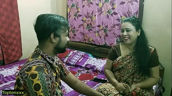 Vis Indian hot bhabhi having sex secretly with husband friend! with clear audio nye film