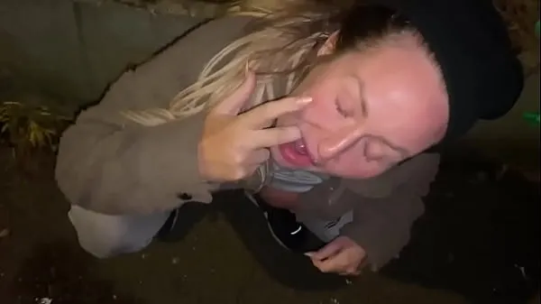 Visa Offered a drink on the street to take a cum shot nya filmer
