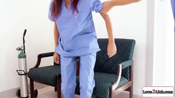Show Nurses dominate a patient and finger her new Movies