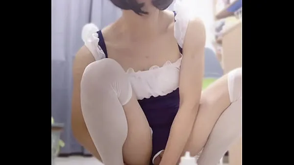 放映To be played badly! Pseudo-girl tied herself on the stool and was by 3-in-1新电影