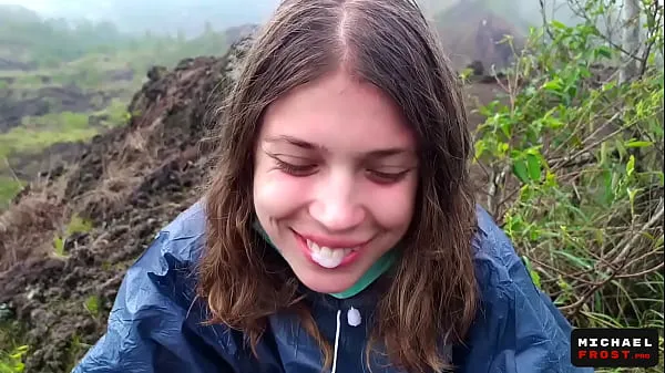 Show The Riskiest Public Blowjob In The World On Top Of An Active Bali Volcano - POV new Movies