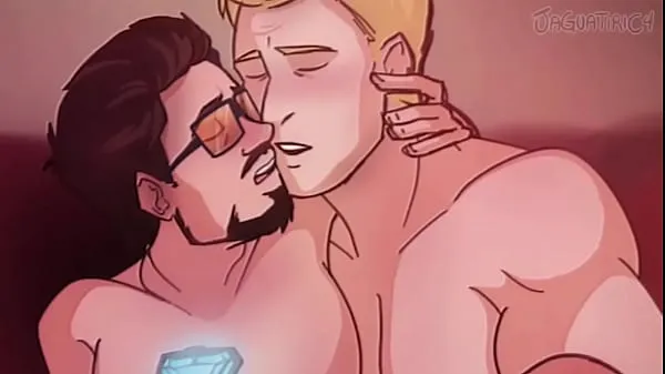 Mostra Iron Man x Captain America - Tony Stark x Steve Rogers Stony Marvel sesso gay nuovi film