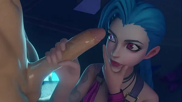 Afficher Jinx de League of Legends chevauche une bite nouveaux films