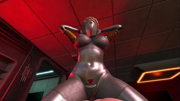 Show Twins Sex scene in Atomic Heart l 3d animation new Movies