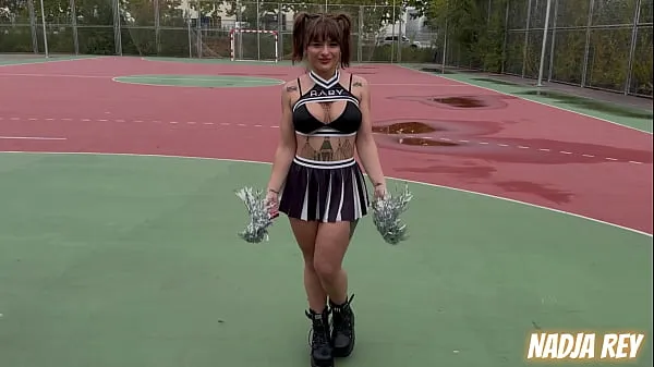 Show CHEERLEADERS Fucks on THE STREET and swallows the CUM new Movies