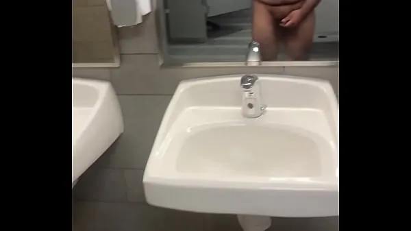 Show Jerking nude in public bathroom new Movies